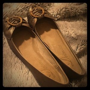 Delman Leather Flats